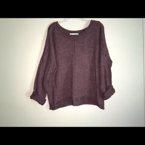 Oversized Crop Sweater